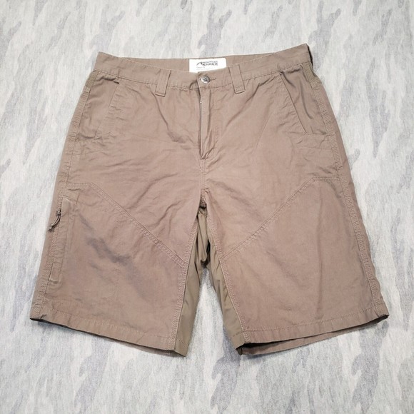 Mountain Khakis Shorts Mountain Khakis Shorts Mens 33x Brown Classic Fit Outdoors Hiking
